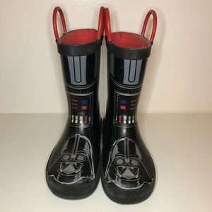 Boys Darth Vader Rain Boots